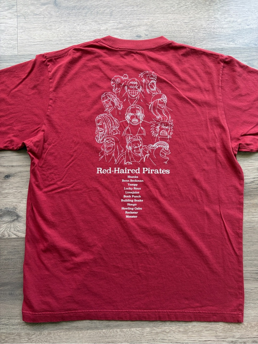 Uniqlo x One Piece Red-Haired Pirates Tee Sz.M - Picture 4 of 4